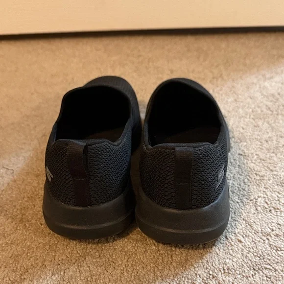 Skechers Black GOwalk Slip-On Shoes - Picture 4 of 5
